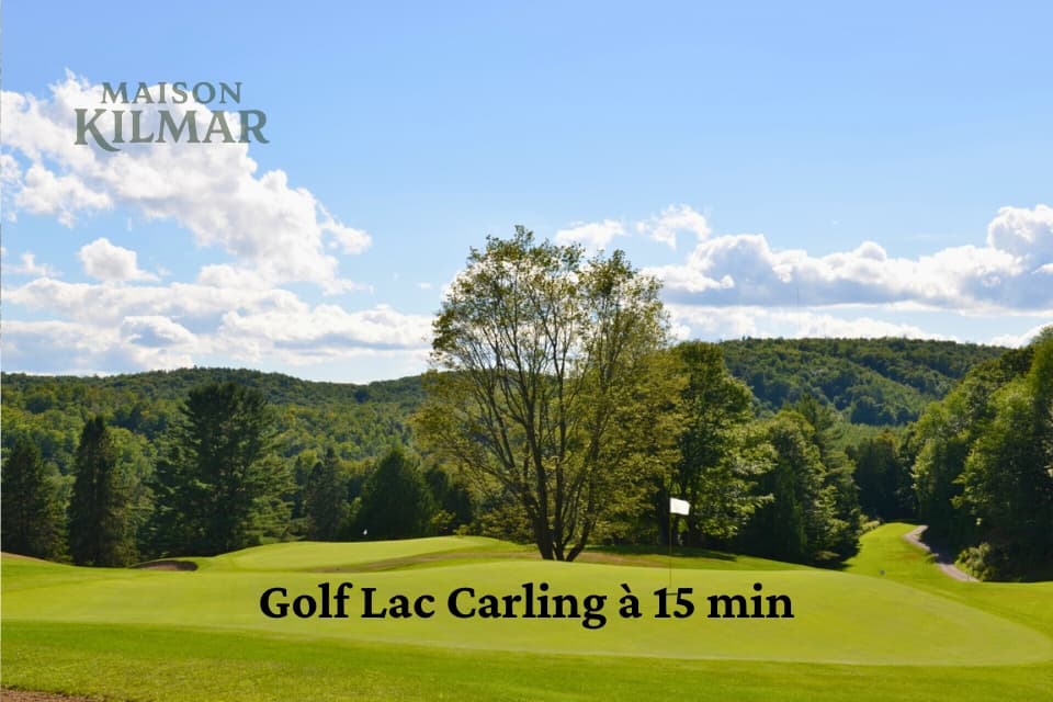 Golf Lac Carling — Le parcours des Laurentides à 15 minutes