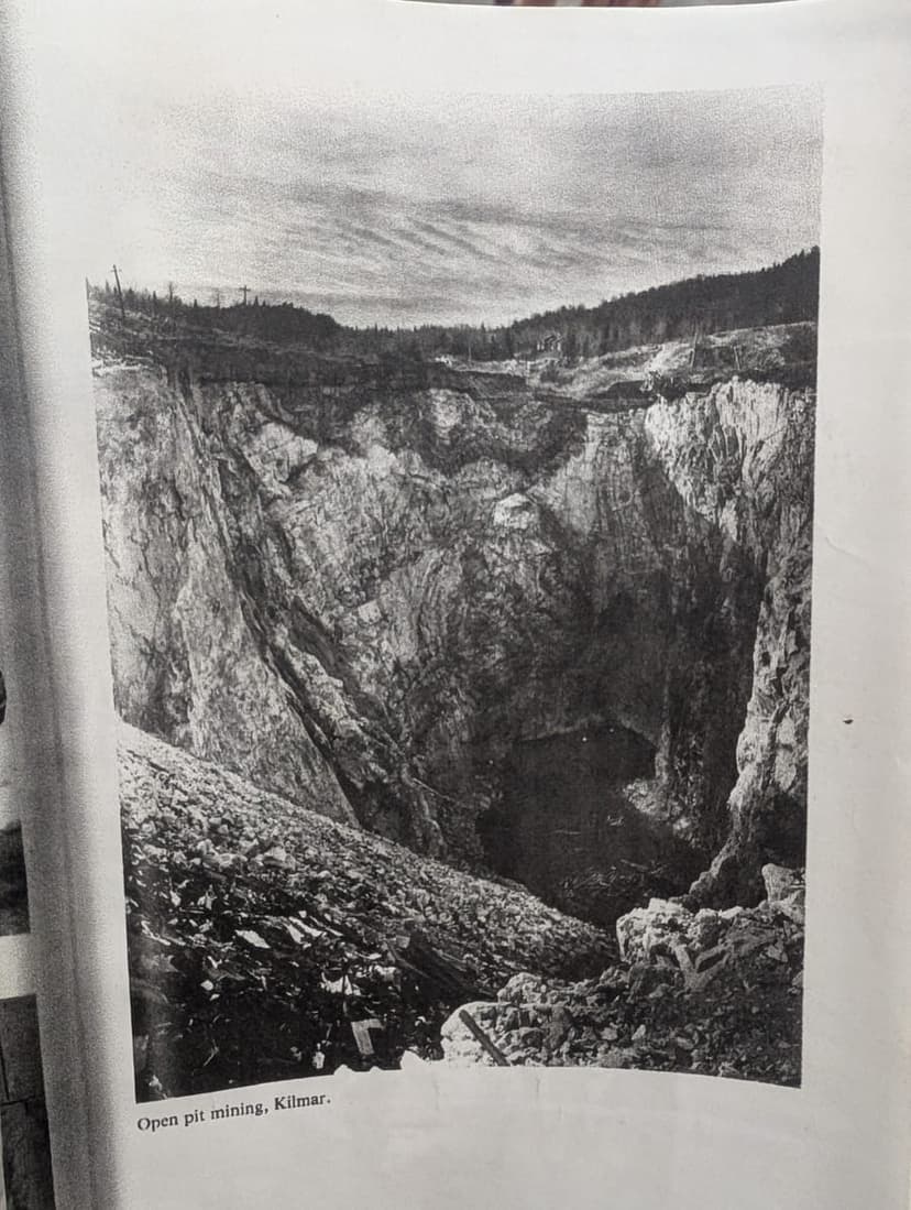 Open pit mining, Kilmar